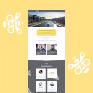 Création site internet responsive wordpress pour startup Lyon