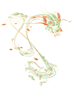 Illustration vectorielle dragon