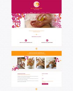 Conception de site internet responsive wordpress pour professeur de yoga