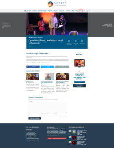 Site internet responsive wordpress pour enseignements vidéos