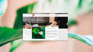 Réalisation site web Institut Dharma