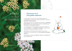 Mise en page Brochure PDF Formation Aromathérapie sensorielle