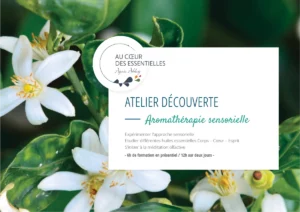 Mise en page Brochure PDF Formation Aromathérapie sensorielle