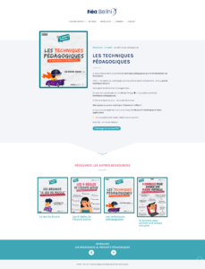 Page site web wordpress Formation formateur