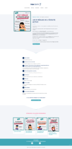 Page site web wordpress Formation formateur